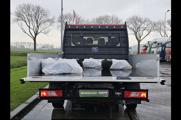 Ford Transit 350 2.0 TDCI L4H1 DC Open-Laadbak Airco 130Pk Stoelverwarming 1e Eigenaar Oh-Historie!