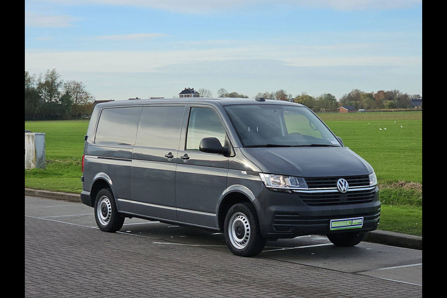 Volkswagen Transporter 2.0 TDI L2H1 Automaat Airco Achterdeuren 3 Zits Cruise Control Euro6 150 PK!