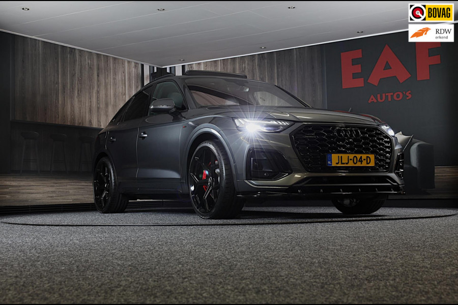 Audi Q5 Sportback 55 TFSI e Quattro SQ5 Look / Acc / 360 Camera / Navi / Lane Assist / Virtual Cockpit / Open Pano / Led / 22 Inch