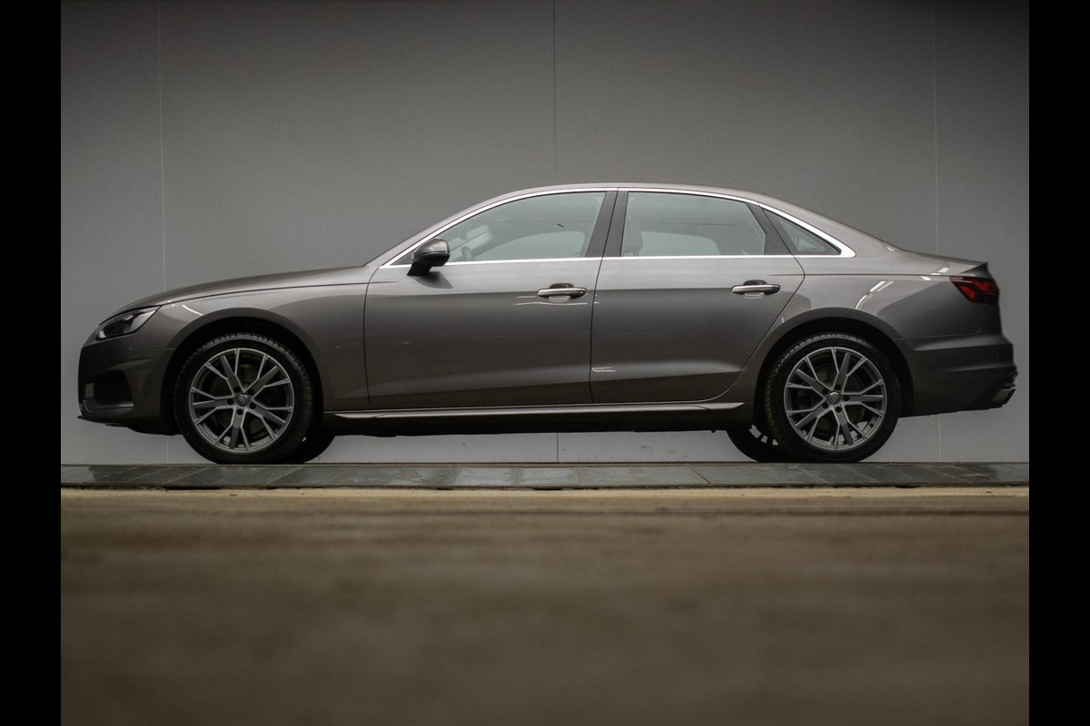 Audi A4 Limousine 35 TFSI Business Edition Sport (APPLE CARPLAY,NAVI,LED,STOEL/STUURVERWARMING,DIGITAL COCKPIT,LEDER,LM VELGEN)