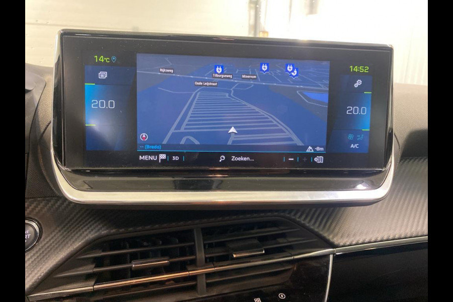 Peugeot e-208 EV Allure 50 kWh Panoramadak Airco ECC Adaptive Cruise Control Full LED Carplay Navi Parkeersensoren + Camera Achter DAB+