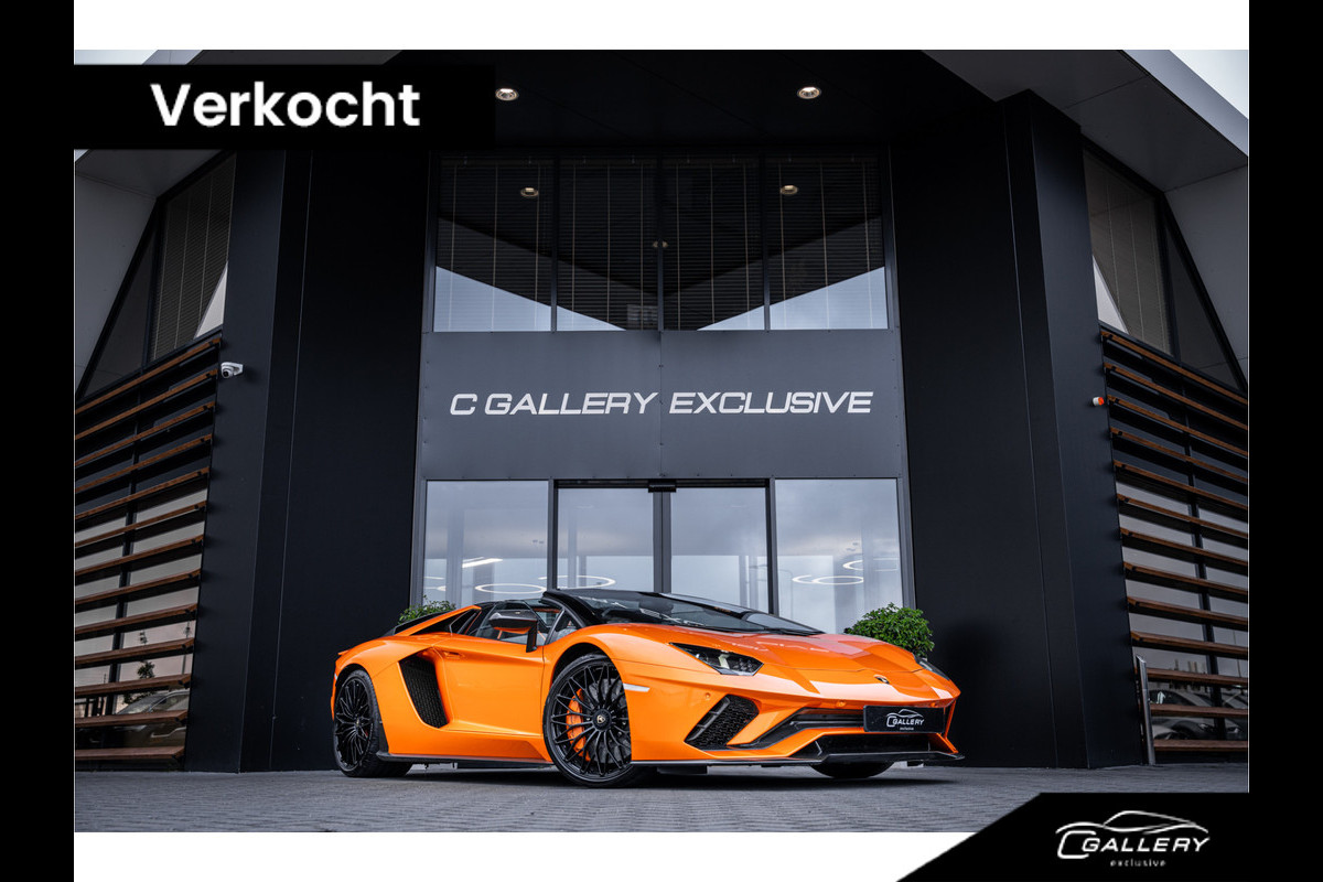 Lamborghini Aventador 6.5 V12 S - Arancio Atlas | Roadster | Lift | Personam + Carbon Package | Sensonum