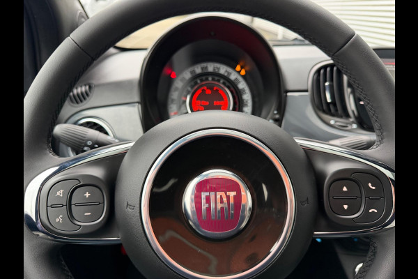 Fiat 500 1.0 Hybrid Dolcevita, Panorama, cruisecontrol,Carplay/Andriod,Leder/alcantara,was Loterijprijs!