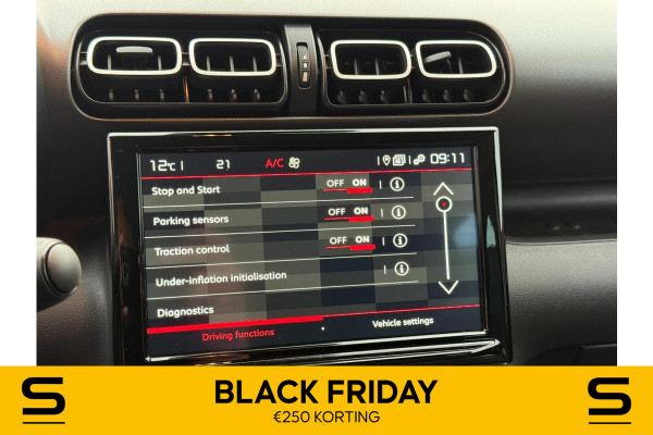 Citroën C3 Aircross 1.2 PureTech Max|NAP|Trekhaak|Cam|Garant