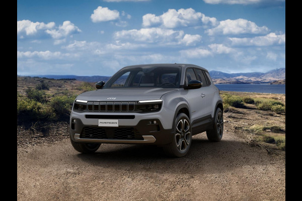 Jeep Avenger Summit 54 kWh | Infotainment&Convenience Pack & Warmtepomp | Winter Pack | Storm Grey