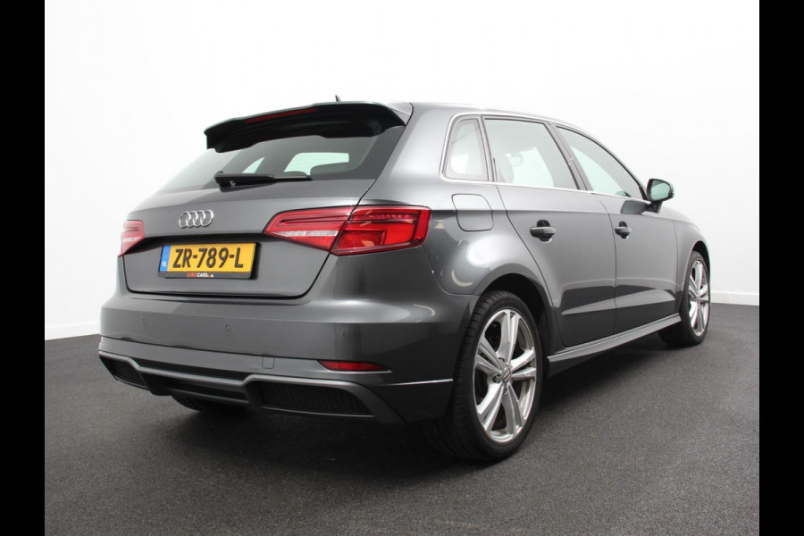 Audi A3 Sportback 1.5 TFSI CNG Automaat S-Line | Navigatie | Parkeersensoren achter | Cruise Control | Stoelverwarming | 18"Lichtmetalen velgen | Ledverlichting | Climate Control