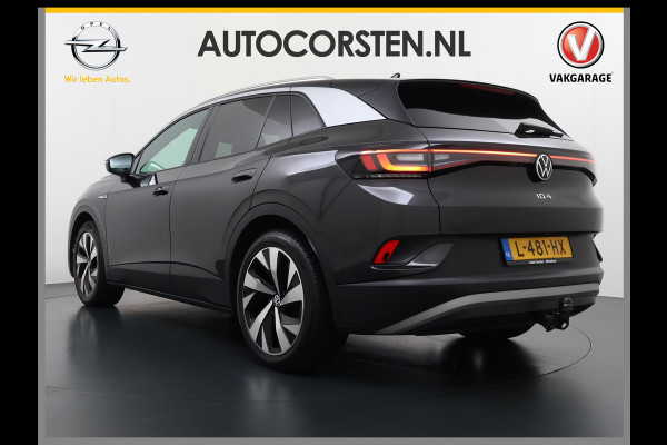 Volkswagen ID.4 Max 77kWh W-pomp Trekhaak Camera Lmv 20" Adap.Cruise + stop&go Apple Carplay Android Auto Navi Ecc Pdc SOH 92% Led Privacy Glas DAB File assistent Matrix Led Keyless Origineel Nederlandse Auto