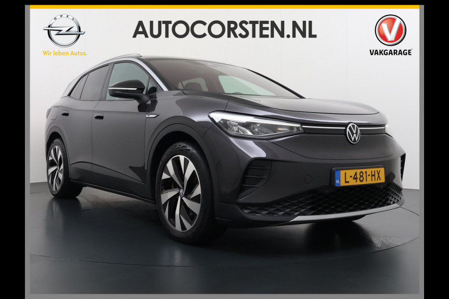 Volkswagen ID.4 Max 77kWh W-pomp Trekhaak Camera Lmv 20" Adap.Cruise + stop&go Apple Carplay Android Auto Navi Ecc Pdc SOH 92% Led Privacy Glas DAB File assistent Matrix Led Keyless Origineel Nederlandse Auto