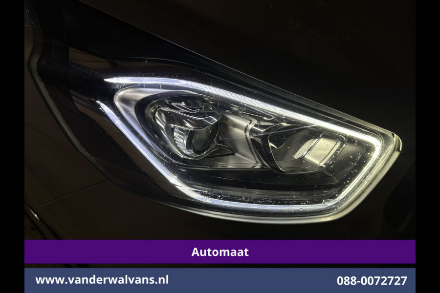 Ford Transit Custom 2.0 TDCI 130pk Automaat L2H1 Euro6 Airco | Apple Carplay | Android Auto | LED | Cruisecontrol Parkeersensoren, Verwarmde voorruit, Bijrijdersbank