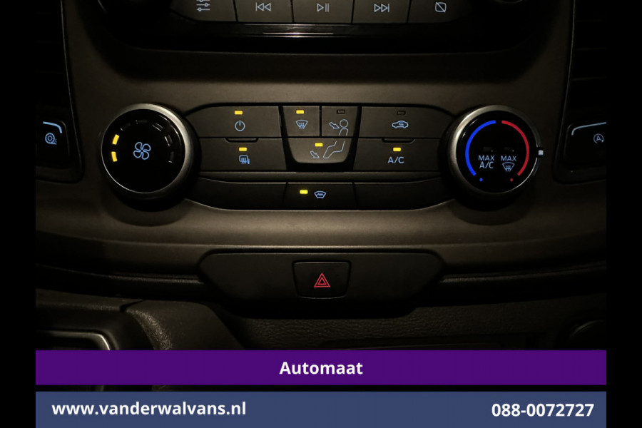 Ford Transit Custom 2.0 TDCI 130pk Automaat L2H1 Euro6 Airco | Apple Carplay | Android Auto | LED | Cruisecontrol Parkeersensoren, Verwarmde voorruit, Bijrijdersbank