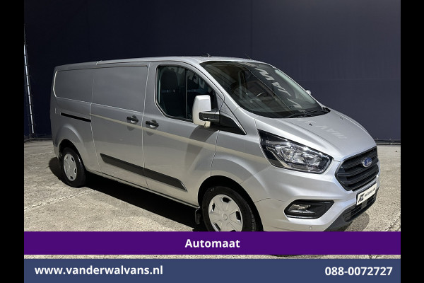 Ford Transit Custom 2.0 TDCI 130pk Automaat L2H1 Euro6 Airco | Apple Carplay | Android Auto | LED | Cruisecontrol Parkeersensoren, Verwarmde voorruit, Bijrijdersbank