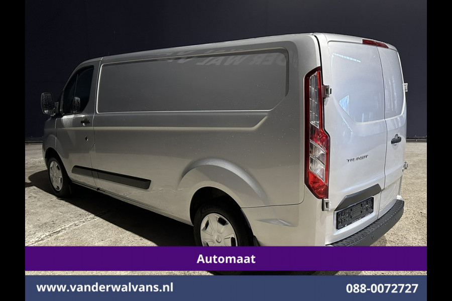 Ford Transit Custom 2.0 TDCI 130pk Automaat L2H1 Euro6 Airco | Apple Carplay | Android Auto | LED | Cruisecontrol Parkeersensoren, Verwarmde voorruit, Bijrijdersbank