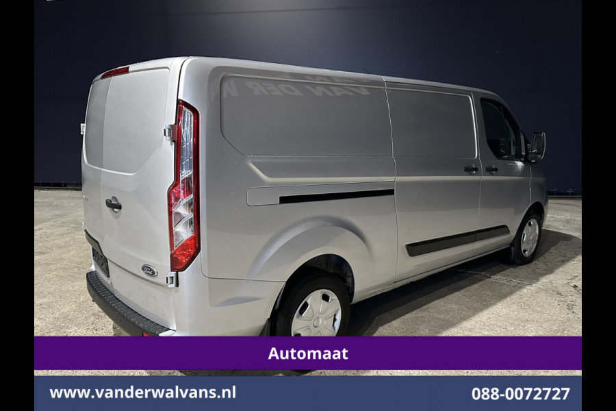 Ford Transit Custom 2.0 TDCI 130pk Automaat L2H1 Euro6 Airco | Apple Carplay | Android Auto | LED | Cruisecontrol Parkeersensoren, Verwarmde voorruit, Bijrijdersbank