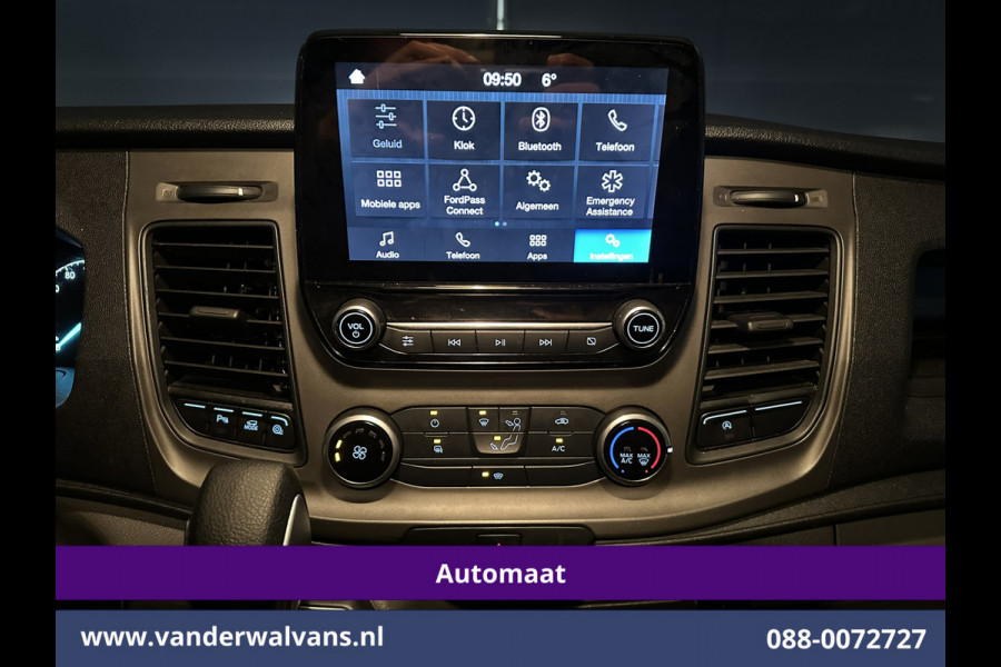 Ford Transit Custom 2.0 TDCI 130pk Automaat L2H1 Euro6 Airco | Apple Carplay | Android Auto | LED | Cruisecontrol Parkeersensoren, Verwarmde voorruit, Bijrijdersbank