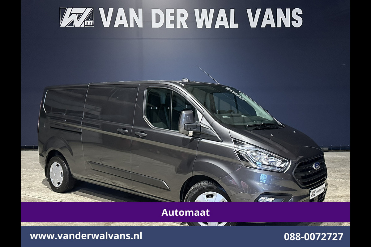 Ford Transit Custom 2.0 TDCI 130pk Automaat L2H1 Euro6 Airco | Apple Carplay | Android Auto | LED | Cruisecontrol Parkeersensoren, Verwarmde voorruit, Bijrijdersbank
