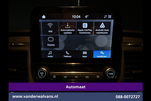 Ford Transit Custom 2.0 TDCI 130pk Automaat L2H1 Euro6 Airco | Apple Carplay | Android Auto | LED | Cruisecontrol Parkeersensoren, Verwarmde voorruit, Bijrijdersbank