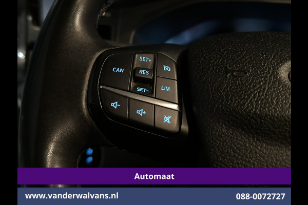 Ford Transit Custom 2.0 TDCI 130pk Automaat L2H1 Euro6 Airco | Apple Carplay | Android Auto | LED | Cruisecontrol Parkeersensoren, Verwarmde voorruit, Bijrijdersbank