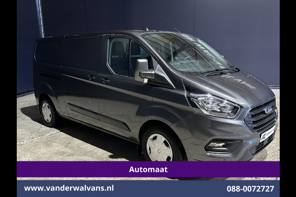 Ford Transit Custom 2.0 TDCI 130pk Automaat L2H1 Euro6 Airco | Apple Carplay | Android Auto | LED | Cruisecontrol Parkeersensoren, Verwarmde voorruit, Bijrijdersbank
