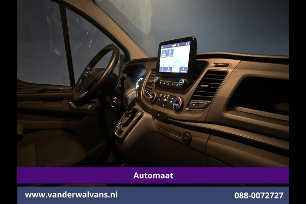 Ford Transit Custom 2.0 TDCI 130pk Automaat L2H1 Euro6 Airco | Apple Carplay | Android Auto | LED | Cruisecontrol Parkeersensoren, Verwarmde voorruit, Bijrijdersbank