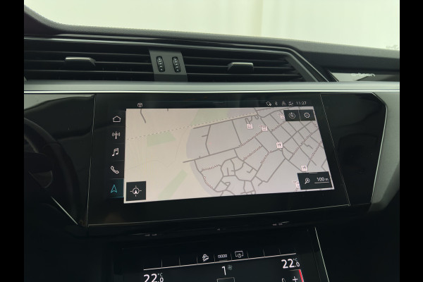 Audi e-tron 55 quattro Business edition Plus 95 kWh [ 3-Fase ] {SOH-88%} (INCL-BTW) *PANO | LEATHER | ADAPTIVE-CRUISE | FULL-LED | DIGI-COCKPIT | KEYLESS | MEMORY-PACK | CAMERA | NAVI-FULLMAP | SHIFT-PADDLES | DAB+ | COMFORT-SEATS | 20''ALU*