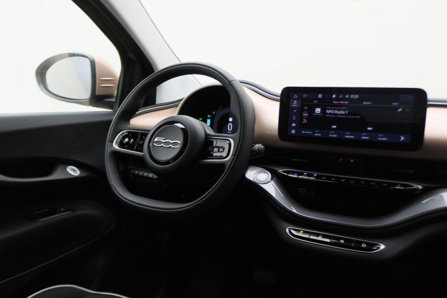 Fiat 500 Icon 42 kWh Climate, Cruise, Apple Carplay, DAB, Elektrisch Pakket, Rijstrooksensor, 16''