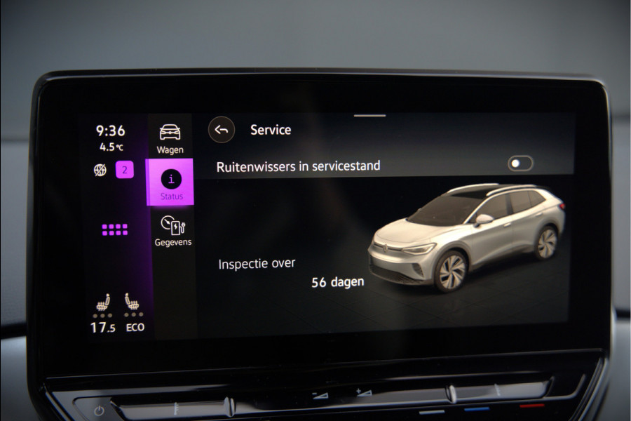 Volkswagen ID.4 First 77 kWh | Stoelverwarming | Stuurverwarming | Trekhaak | Warmtepomp | Adaptive Cruise Control | Navigatie | Apple Carplay | Keyless | Camera | Parkersensoren |
