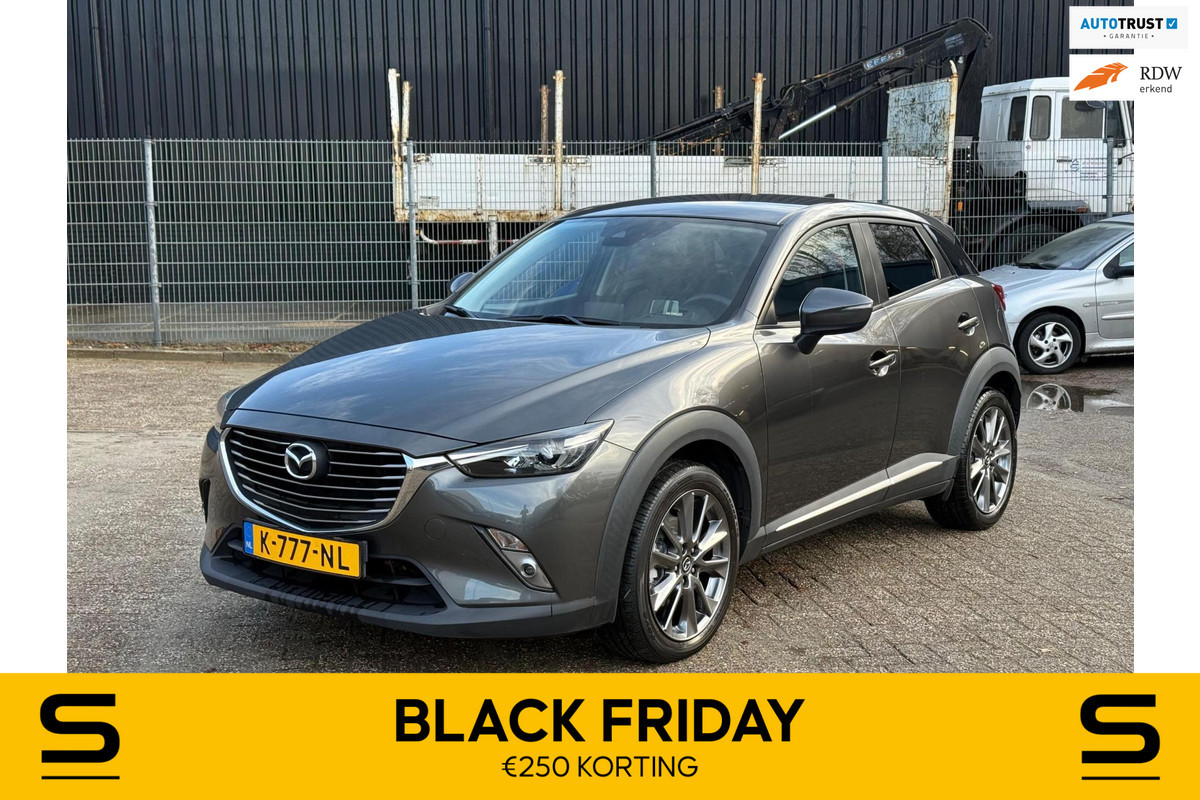 Mazda CX-3 2.0 SkyActiv-G 120 GT-M|HUD|Cam|Leder|Garantie