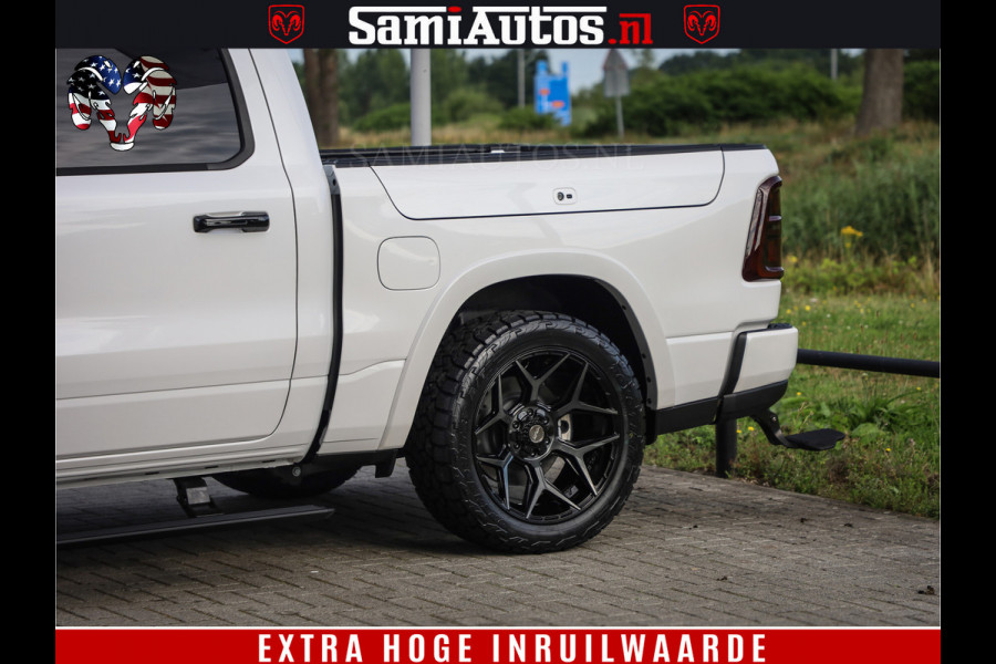 Dodge Ram 1500 Limited Night High Output 540HP 706Nm | Massage + Full Option | De Meest Luxe en Volle Pick-Up in zijn Klasse | Comfortabele Dubbele Cabine met Royale 5 Zitplaatsen | BPM vrij | Nu Leverbaar uit Voorraad | Voorraad Nr 2336 - 7700