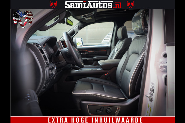 Dodge Ram 1500 Limited Night High Output 540HP 706Nm | Massage + Full Option | De Meest Luxe en Volle Pick-Up in zijn Klasse | Comfortabele Dubbele Cabine met Royale 5 Zitplaatsen | BPM vrij | Nu Leverbaar uit Voorraad | Voorraad Nr 2336 - 7700