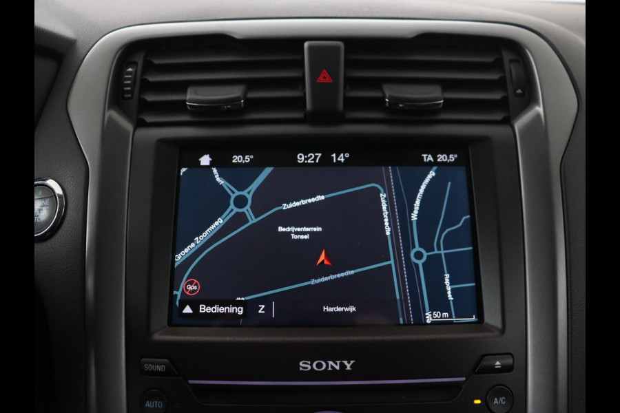 Ford Mondeo 2.0 IVCT HEV Titanium X | Leder | Stoelverwarming | Camera | Adaptive cruise | Memory | Carplay | Full LED | Keyless | Navigatie | Park Assist | Dodehoek detectie | Climate control