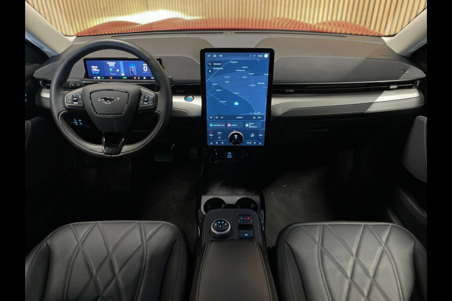 Ford Mustang Mach-E Extended RWD 98 kWh|95,5% SOH|GROTE ACCU|AFN.TREKH.|LEDER|ACC|CAMERA|CARPLAY|STOEL+STUURVERW|NAP|NL|INCL. BTW|