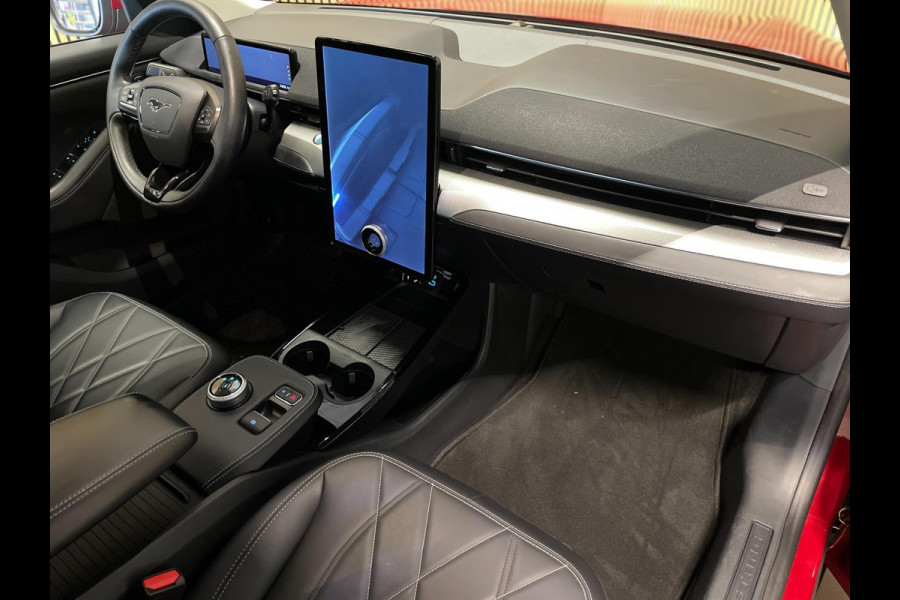 Ford Mustang Mach-E Extended RWD 98 kWh|95,5% SOH|GROTE ACCU|AFN.TREKH.|LEDER|ACC|CAMERA|CARPLAY|STOEL+STUURVERW|NAP|NL|INCL. BTW|