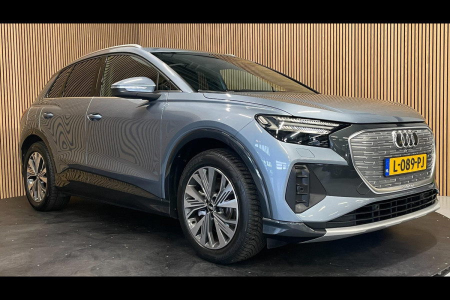 Audi Q4 e-tron 40 Advanced 77 kWh|GROTE ACCU|ACC|CARPLAY|CLIMATE,CRUISE CTRL|STOELVERW.|ELEK. KLEP|INCL. BTW|1e EIG.|NL-AUTO|NAP|