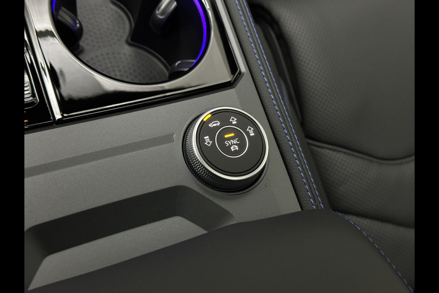 Volkswagen Touareg R 3.0 TSI 462PK E-Hybrid | Luchtvering | Puglia-Leder | Panorama | DYN-Audio | Massage | Ventilatie | ACC | Trekhaak | Nachtzicht | Head-Up | Ergo-Comfort | 22" | Keyless-Entry | Memory | 4-Zone Clima | ISO-Glas | Stoelverwarming V+A | Dodehoek | Standkachel | Carplay | Draadloos Laden |