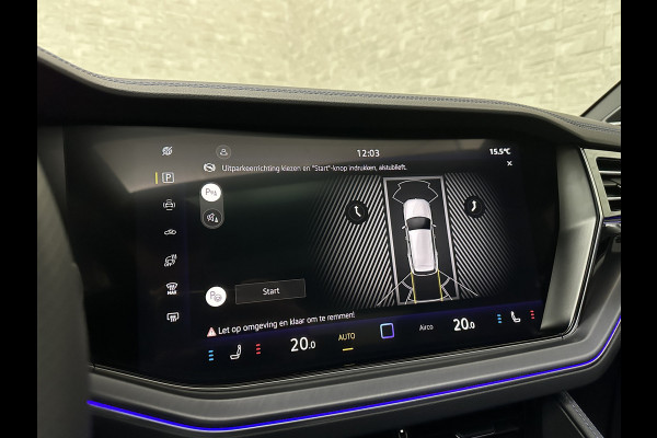 Volkswagen Touareg R 3.0 TSI 462PK E-Hybrid | Luchtvering | Puglia-Leder | Panorama | DYN-Audio | Massage | Ventilatie | ACC | Trekhaak | Nachtzicht | Head-Up | Ergo-Comfort | 22" | Keyless-Entry | Memory | 4-Zone Clima | ISO-Glas | Stoelverwarming V+A | Dodehoek | Standkachel | Carplay | Draadloos Laden |