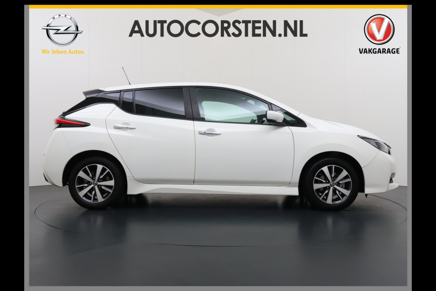 Nissan Leaf Acenta 40kWh Navi Camera Adap.Cruise Apple Carplay Android Ecc SOH 88% DAB Stuur-Stoel-Achterbankverwarming Lmv Privacy Glas Rijstrooksensor Origineel Nederlandse Auto 1e Eigenaar