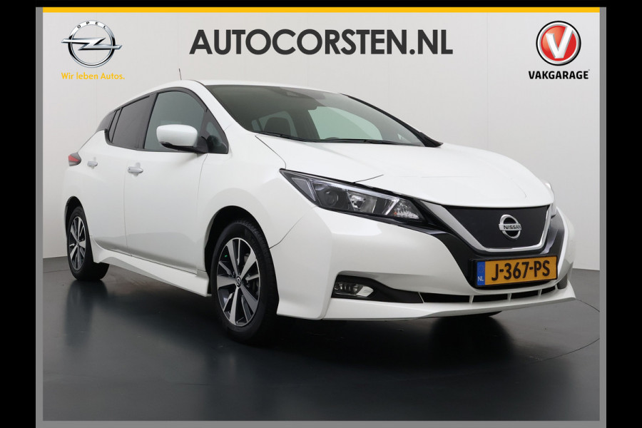 Nissan Leaf Acenta 40kWh Navi Camera Adap.Cruise Apple Carplay Android Ecc SOH 88% DAB Stuur-Stoel-Achterbankverwarming Lmv Privacy Glas Rijstrooksensor Origineel Nederlandse Auto 1e Eigenaar