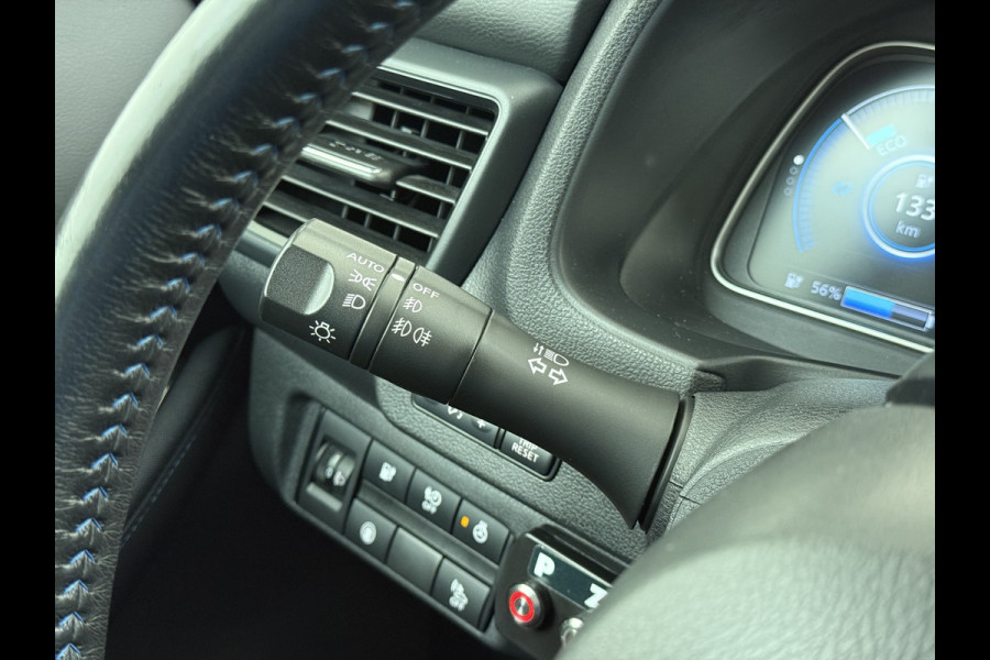 Nissan Leaf Acenta 40kWh Navi Camera Adap.Cruise Apple Carplay Android Ecc SOH 88% DAB Stuur-Stoel-Achterbankverwarming Lmv Privacy Glas Rijstrooksensor Origineel Nederlandse Auto 1e Eigenaar