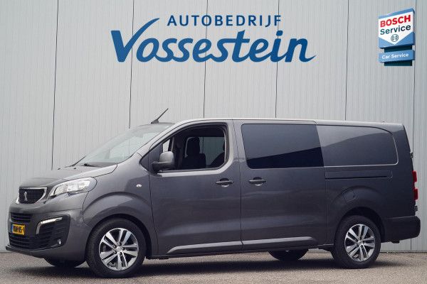 Peugeot Expert 2.0 BlueHDI 120 Long Asphalt DC / 5 Zitpl. / Automaat / 1e Eigenaar / Carplay / Head-Up / Trekhaak