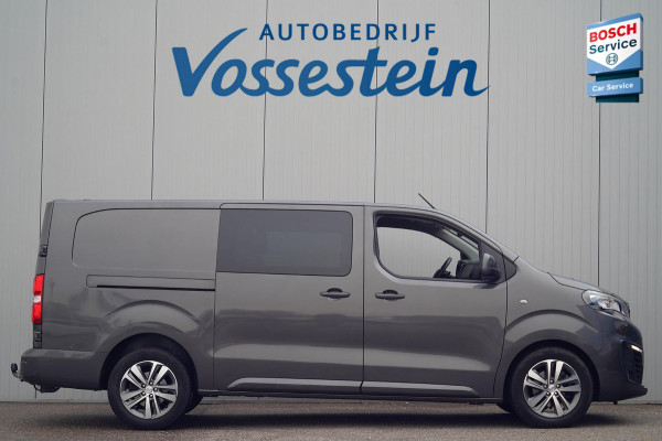 Peugeot Expert 2.0 BlueHDI 120 Long Asphalt DC / 5 Zitpl. / Automaat / 1e Eigenaar / Carplay / Head-Up / Trekhaak