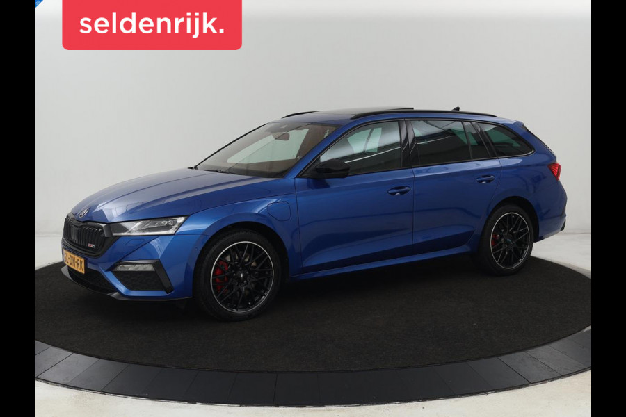 Škoda Octavia 1.4 TSI RS iV PHEV Business | Panoramadak | Head-Up | Leder/Alcantara | Stoelverwarming | Memory | Camera | Carplay | Matrix LED | Achterbankverwarming | Adaptive cruise | Plug In