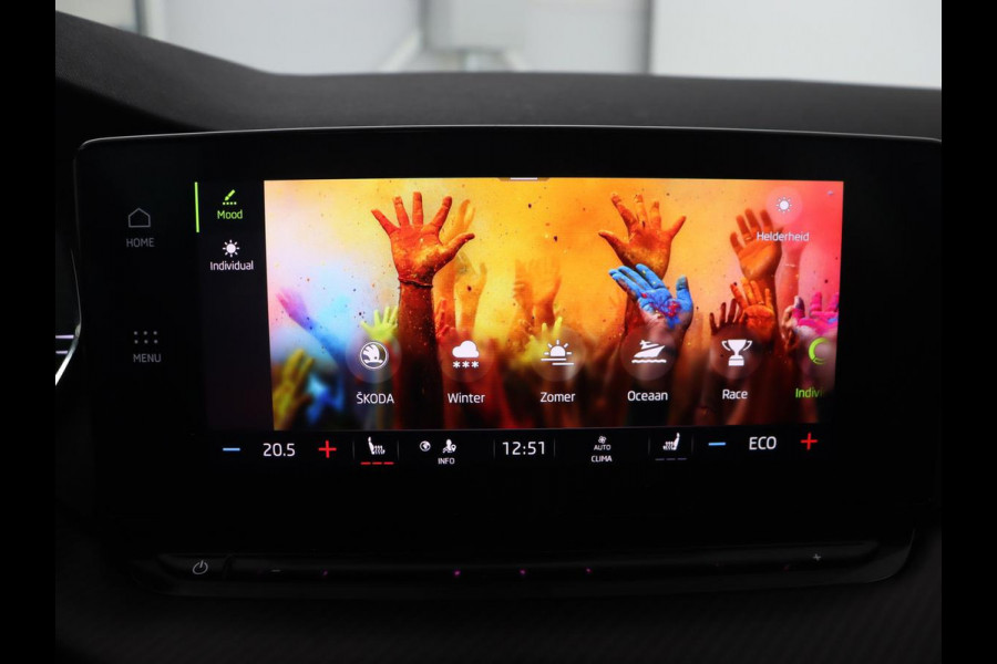 Škoda Octavia 1.4 TSI RS iV PHEV Business | Panoramadak | Head-Up | Leder/Alcantara | Stoelverwarming | Memory | Camera | Carplay | Matrix LED | Achterbankverwarming | Adaptive cruise | Plug In