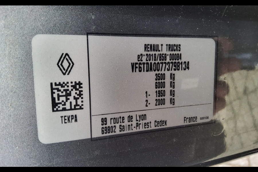 Renault Master 150.35 EURO 6 L3H2 ASFALT METALLIC - V-67-JRJ - BPM VRIJ!