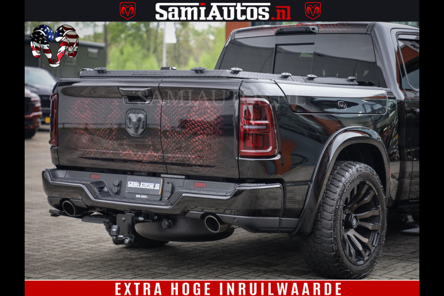 Dodge Ram COBRA EDITION | All-In Prijs | Limited Night High Output 540HP 706Nm | Massage + Full Option | De Meest Luxe en Volle Pick-Up in Comfortabele Dubbele Cabine met Royale 5 Zitplaatsen | BPM vrij | Nu Leverbaar uit Voorraad | Voorraad Nr 2335 - 5153 |