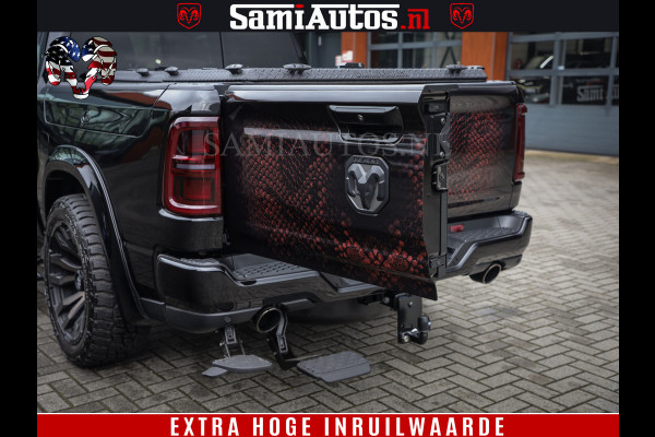 Dodge Ram COBRA EDITION | All-In Prijs | Limited Night High Output 540HP 706Nm | Massage + Full Option | De Meest Luxe en Volle Pick-Up in Comfortabele Dubbele Cabine met Royale 5 Zitplaatsen | BPM vrij | Nu Leverbaar uit Voorraad | Voorraad Nr 2335 - 5153 |