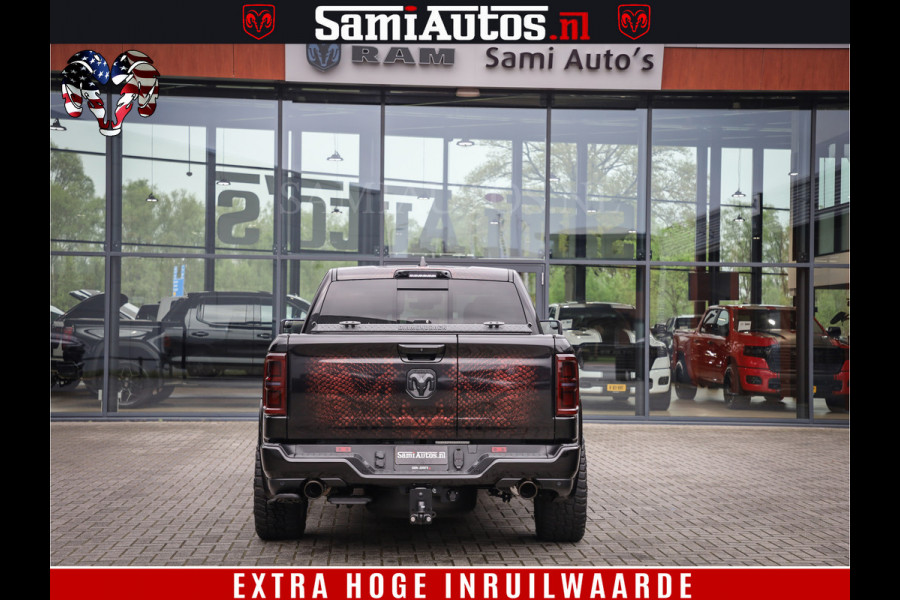 Dodge Ram COBRA EDITION | All-In Prijs | Limited Night High Output 540HP 706Nm | Massage + Full Option | De Meest Luxe en Volle Pick-Up in Comfortabele Dubbele Cabine met Royale 5 Zitplaatsen | BPM vrij | Nu Leverbaar uit Voorraad | Voorraad Nr 2335 - 5153 |