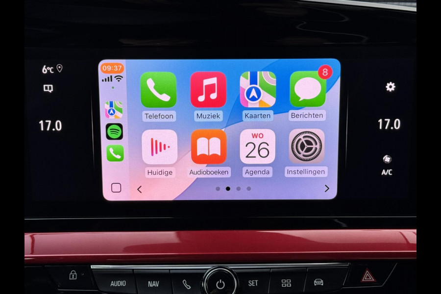 Opel Mokka 1.2 Turbo GS Line Adaptive cruise Climate control Dodehoekdetectie Parkeercamera/sensoren Apple/Android carplay