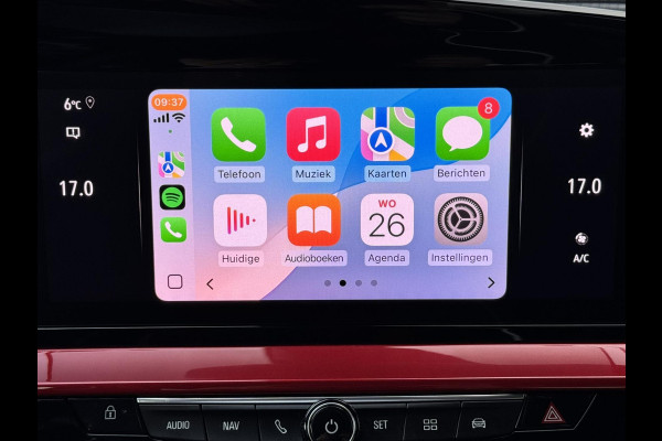 Opel Mokka 1.2 Turbo GS Line Adaptive cruise Climate control Dodehoekdetectie Parkeercamera/sensoren Apple/Android carplay