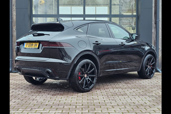 Jaguar E-Pace 2.0 P300 AWD R-Dynamic HSE | Black Pack | Meridan | Elek. stoelen + mermory | Leder | 360 camera | Sfeerverlichting | LMV 20" High gloss black |