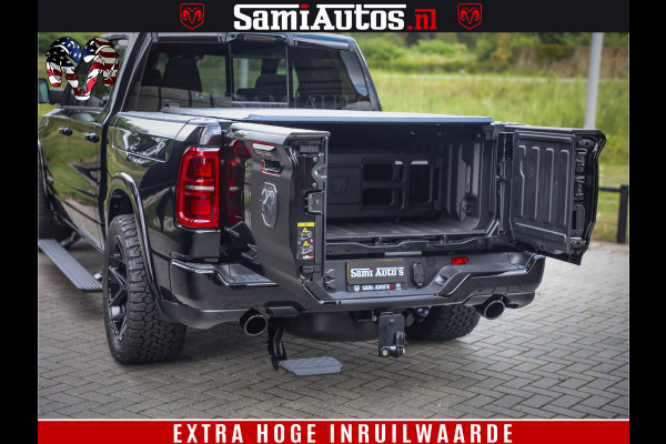 Dodge Ram 1500 Limited Night H.O 540HP 706Nm | Massage + Full Option | De Meest Luxe en Volle Pick-Up in zijn Klasse | Comfortabele Dubbele Cabine met Royale 5 Zitplaatsen | BPM vrij | Nu Leverbaar uit Voorraad | Voorraad Nr 2349 -  5159